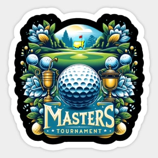 Golf Masters Tournament - Elite Golfing Event Sticker